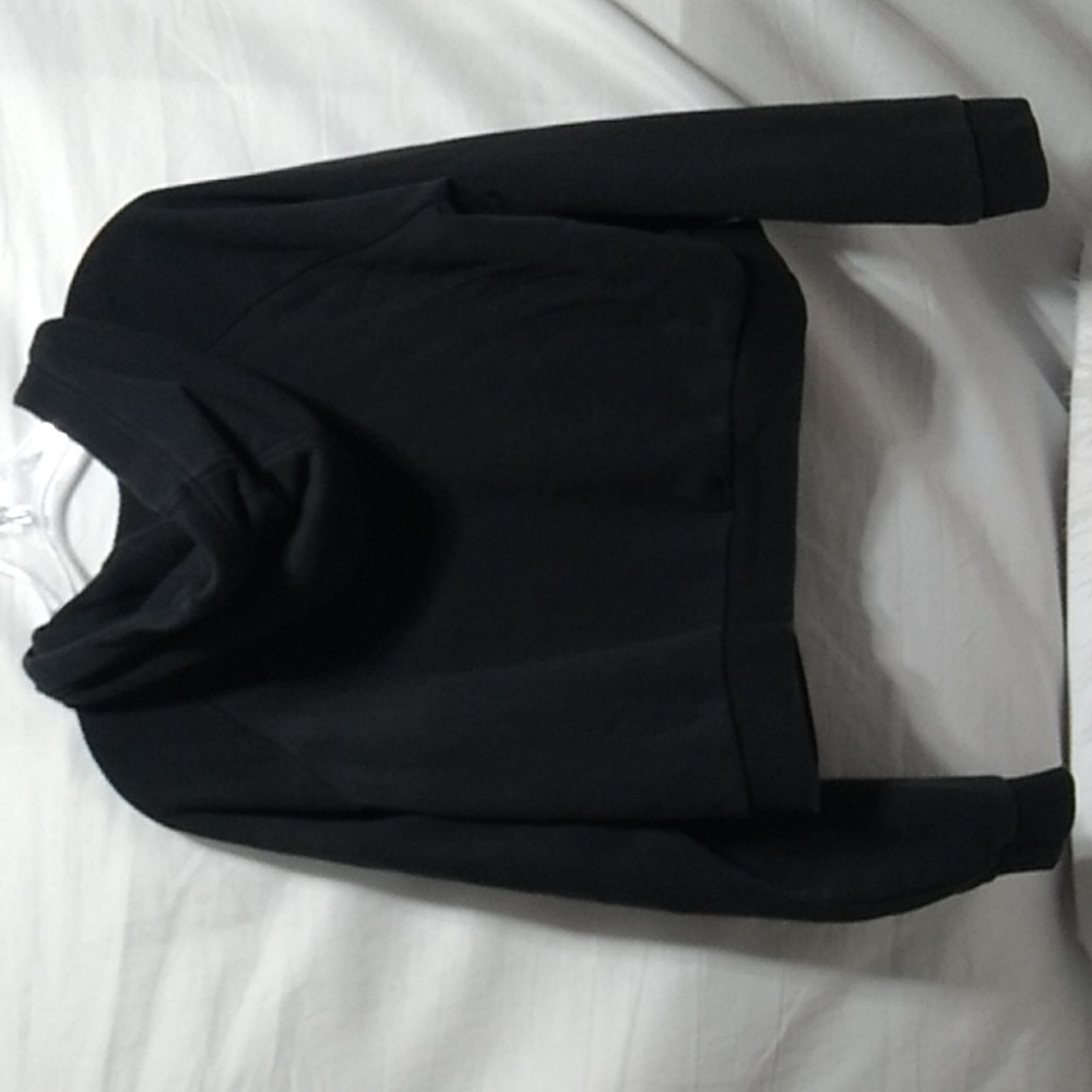 SALE! Adidas Crop/Boxy Hoodie Gently Worn Sz.L (A-75) - Picture 7 of 11